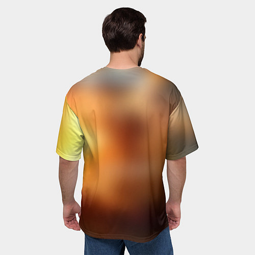 Мужская футболка оверсайз Трансформеры: Бамблби / 3D-принт – фото 4