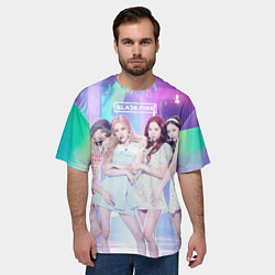 Футболка оверсайз мужская Blackpink girl style, цвет: 3D-принт — фото 2