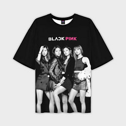 Мужская футболка оверсайз Blackpink Beautiful girls