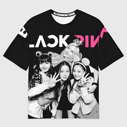 Мужская футболка оверсайз Blackpink funny girls