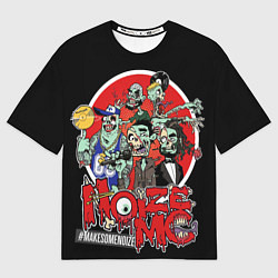 Футболка оверсайз мужская Zombie - Noize MC, цвет: 3D-принт