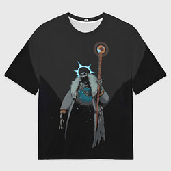 Мужская футболка оверсайз Опасный Лич