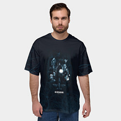Футболка оверсайз мужская Персонажи Alan Wake, цвет: 3D-принт — фото 2