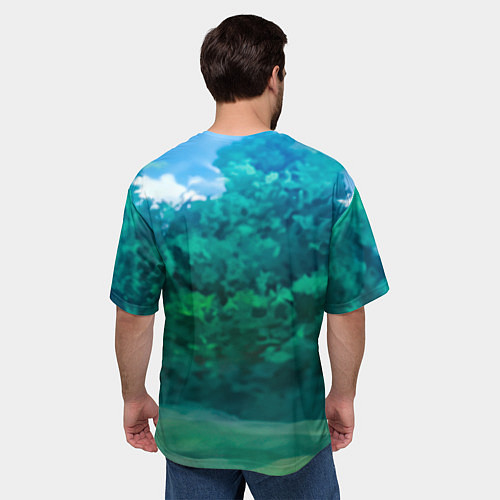 Мужская футболка оверсайз Manjirou Sano / 3D-принт – фото 4