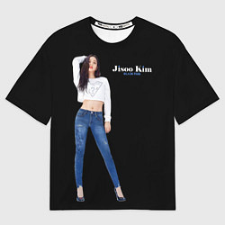 Футболка оверсайз мужская Blackpink Magnificent Jisoo, цвет: 3D-принт