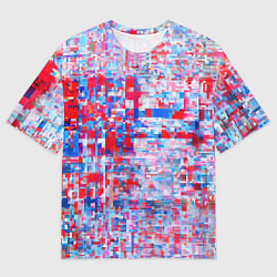 Футболка оверсайз мужская Пестрые краски, цвет: 3D-принт