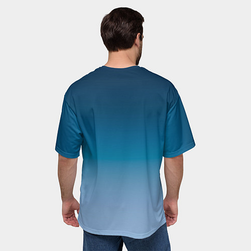 Мужская футболка оверсайз Flowers Album / 3D-принт – фото 4