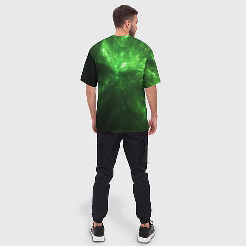 Мужская футболка оверсайз Mood - коты из ТикТок / 3D-принт – фото 4