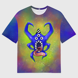 Футболка оверсайз мужская Nabnab - паук, цвет: 3D-принт