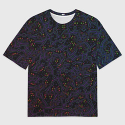 Футболка оверсайз мужская Мегагалактика, цвет: 3D-принт