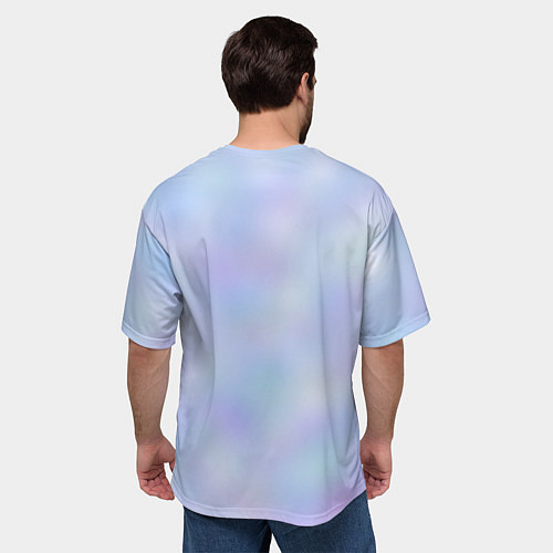 Мужская футболка оверсайз Светофор / 3D-принт – фото 4