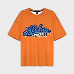 Мужская футболка оверсайз Aloha Pacific