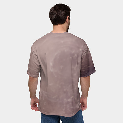 Мужская футболка оверсайз Забавный черный ворон / 3D-принт – фото 4