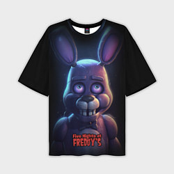 Мужская футболка оверсайз Bonnie FNAF