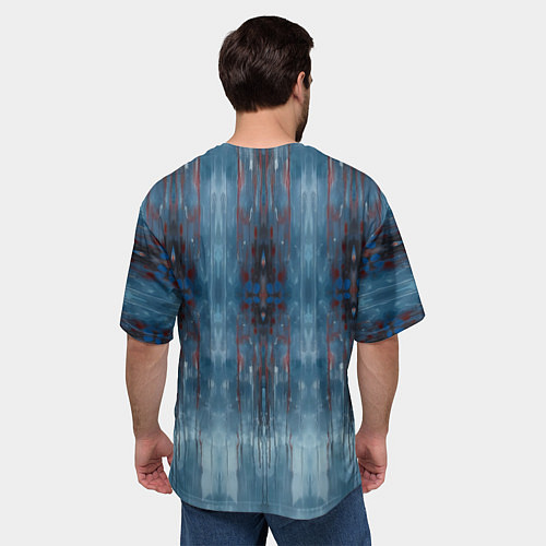 Мужская футболка оверсайз Clown girl / 3D-принт – фото 4