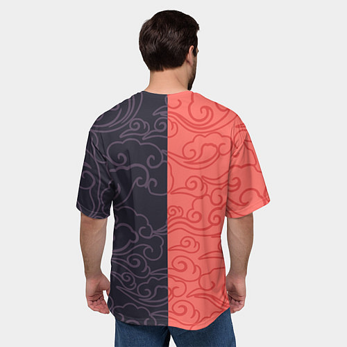 Мужская футболка оверсайз Strey Kids x Anime / 3D-принт – фото 4