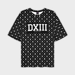 Мужская футболка оверсайз Dope street market DXIII