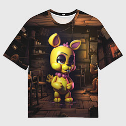 Футболка оверсайз мужская Spring Bonnie Five Nights at Freddys, цвет: 3D-принт