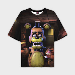 Мужская футболка оверсайз Five Nights at Freddy