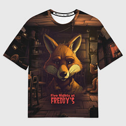 Футболка оверсайз мужская Five Nights at Freddys Mangle, цвет: 3D-принт