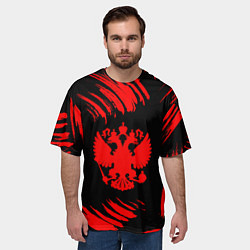 Футболка оверсайз мужская Русский витязь, цвет: 3D-принт — фото 2