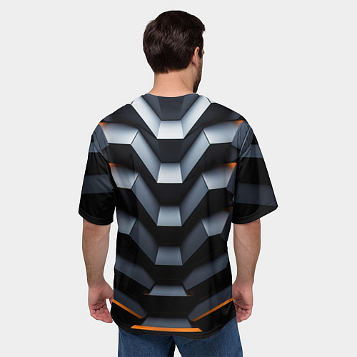 Мужская футболка оверсайз CSGO объемная конструкция / 3D-принт – фото 4