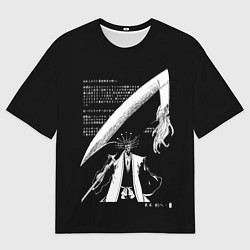 Мужская футболка оверсайз Мистер Кенпачи - Блич