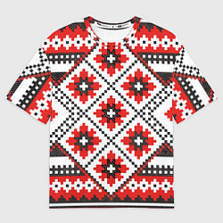 Футболка оверсайз мужская Удмурт мода, цвет: 3D-принт