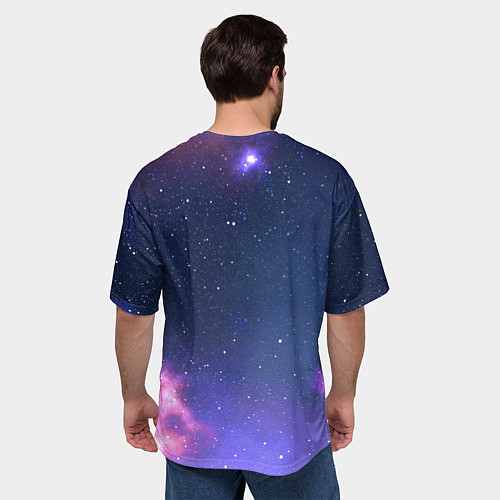 Мужская футболка оверсайз Kiyoka Kudou and Miyo Saimori / 3D-принт – фото 4