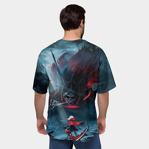Мужская футболка оверсайз God Eater / 3D-принт – фото 4
