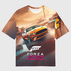 Мужская футболка оверсайз Forza Horizon race