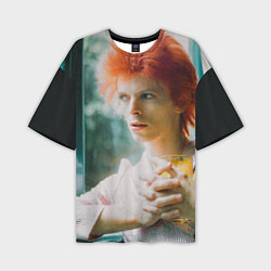 Мужская футболка оверсайз David Bowie in Haddon Hall