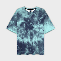 Мужская футболка оверсайз Tie-Dye дизайн