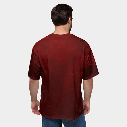 Мужская футболка оверсайз Jujutsu kaisen Suguru Getou / 3D-принт – фото 4