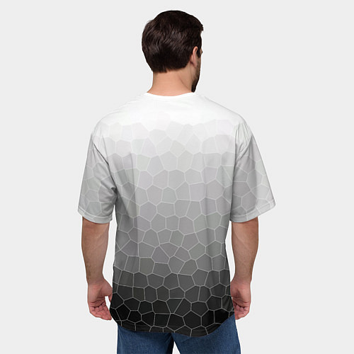 Мужская футболка оверсайз Forever young / 3D-принт – фото 4