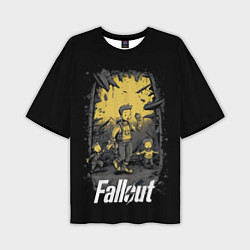 Мужская футболка оверсайз Fallout boys