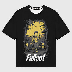 Футболка оверсайз мужская Fallout boys, цвет: 3D-принт