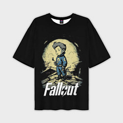Футболка оверсайз мужская Fallout boy, цвет: 3D-принт