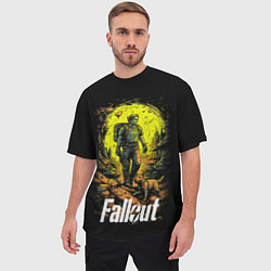 Футболка оверсайз мужская Fallout poster, цвет: 3D-принт — фото 2