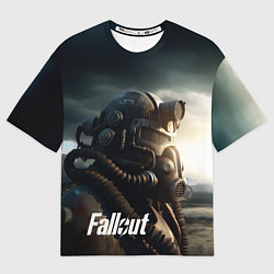 Футболка оверсайз мужская Fallout man game, цвет: 3D-принт