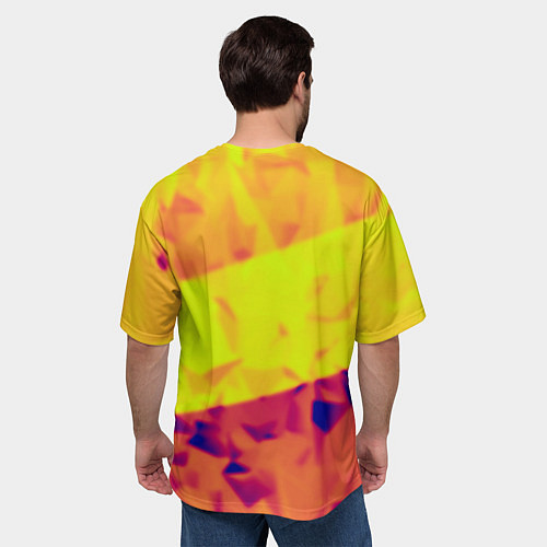 Мужская футболка оверсайз Serious Sam Croteam / 3D-принт – фото 4