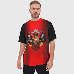 Футболка оверсайз мужская Символика имперской россии, цвет: 3D-принт — фото 2