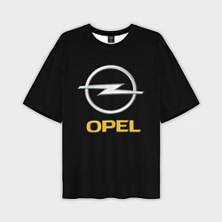 Футболка оверсайз мужская Opel sport car, цвет: 3D-принт