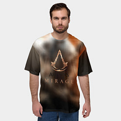 Футболка оверсайз мужская Assassins creed mirage, цвет: 3D-принт — фото 2