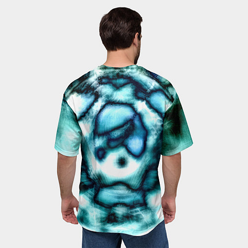 Мужская футболка оверсайз Назад в ссср негатив / 3D-принт – фото 4