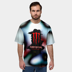 Футболка оверсайз мужская Monster Energy juce, цвет: 3D-принт — фото 2
