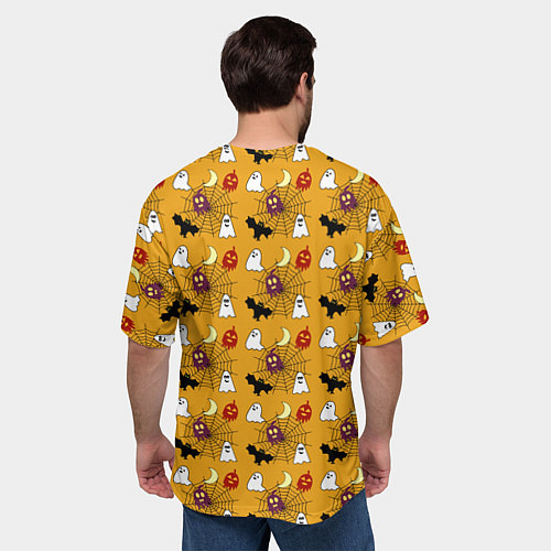 Мужская футболка оверсайз Наступает halloween / 3D-принт – фото 4