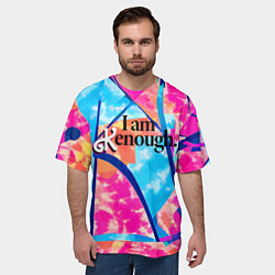 Футболка оверсайз мужская Мем из фильма Барби, цвет: 3D-принт — фото 2