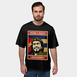 Футболка оверсайз мужская Patria o muerte, цвет: 3D-принт — фото 2