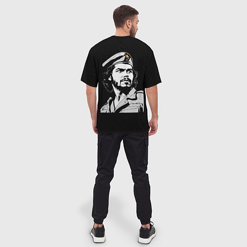 Мужская футболка оверсайз Che Guevara - До победы / 3D-принт – фото 4